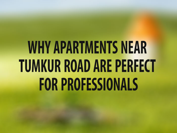 Why Apartments Near Tumkur Road Are Perfect for Professionals